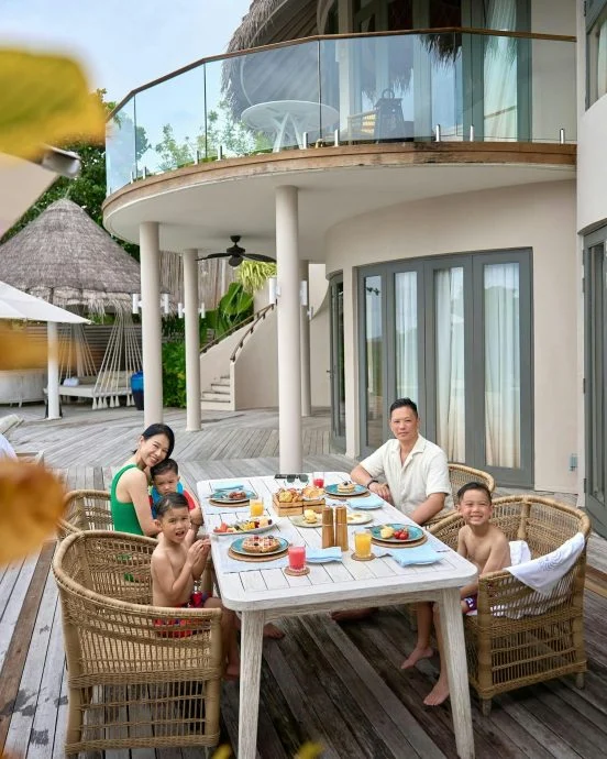 Myolie Wu's Family Enjoys Exclusive Stay at The Nautilus Maldives