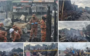 Sabah Fire Claims Lives of Five Children; Pregnant Woman in Hospital