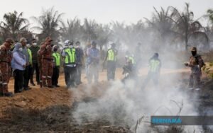 Cloud Seeding Weighed as Kuantan Peatland Fire Rages for 13 Days